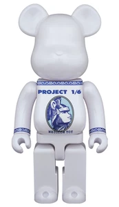 Medicom Toys Be@rbrick Centurion White Chrome AE 400% bearbrick - Picture 1 of 1