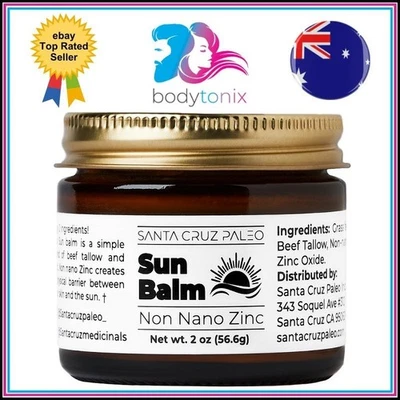 SUN BALM SPF 30 TALLOW + NON-NANO ZINC Moisturiser Protect Glow Prevent 56.6g - image 1 of 4
