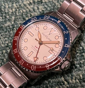 OUTLINE Tick-Tock GMT Herrenuhr gebraucht Automatik Herrenuhr von JP - Bild 1 von 5
