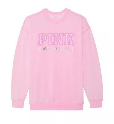 Victoria’s Secret, XS, ROSA X LoveShackFancy, sudadera piruleta rosa Foto 1 de 4