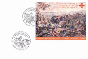 2012 1700° anniversario della battaglia di ponte Milvio - Vaticano - FDC - Picture 1 of 1