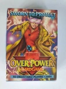 MARVEL CCG OVERPOWER " SWORN TO PROTECT " 55 CARDS FACTORY SEALED DECK 1995 - Picture 1 of 8