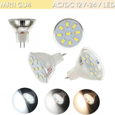 Mr11 Led Spotlight Bulb Smd2835 35mm Diameter 120/degree Beam Angle 3000k 4500k - Image 1 of 4