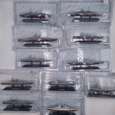 DeAgostini model Battleship Collection 1:1250 Atlas Editions Collection War Ship - Image 1 of 4