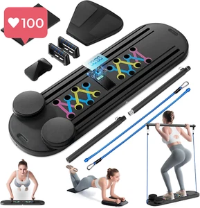 DEVA Pilates Reformer Machine | 6-in-1 Foldable Full Body Workout & Core Trainer - Picture 1 of 12