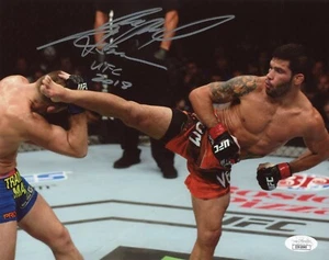  Raphael Assuncao Hand Signed 8x10 Photo UFC Fighter JSA COA Autograph Brazil - Picture 1 of 2