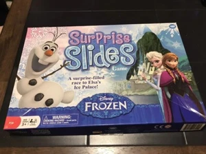 2014 DISNEY FROZEN SURPRISE SLIDES Board Game Elsa Anna Olaf Kristoff Not Comple - Picture 1 of 1