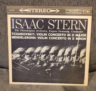 LP ISAAC STERN-Tchaikovsky Mendelssohn: Violin COLUMBIA MS 6062-NM  6 Eye Promo  - Image 1 of 4