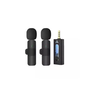 Wireless Lavalier Mic for iPhone & Android, Clip-On Microphone for Recording - Picture 1 of 4