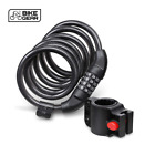 4-Digit Combination Bike Lock Anti Theft Security for Motorbike with Chain Cable