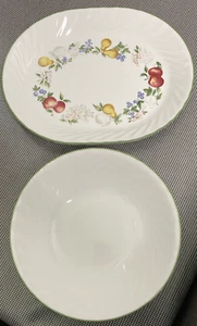 Corelle Chutney servizio ciotola 8-1/2" e piatto 12-1/4 x 10. OTTIMO Y5 - Foto 1 di 5