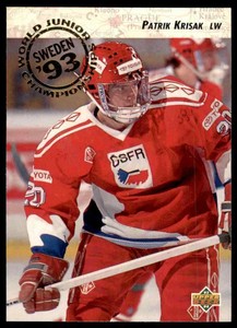 1993-94 Upper Deck World Junior Championship Patrik Krisak #266