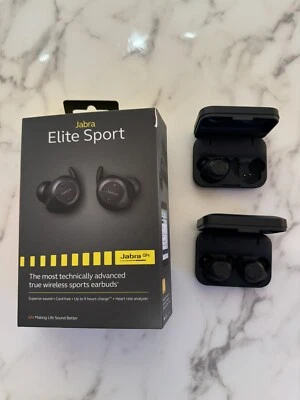 Jabra Elite Sport - Para Piezas 2x Cargador 2x Auriculares Izquierdos 1x Auricular Derecho Foto 1 de 4