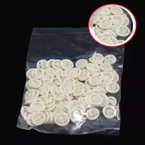 100 piezas Cubierta de pieza de mano escaladora Mangas Protectoras Dentales Desechables Dientes de Goma - Imagen 1 de 3