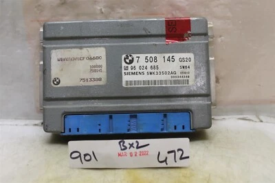 2001 BMW 525i Transmission Control Unit TCU 7508145 Module 472 9o1-B2 - Image 1 of 4