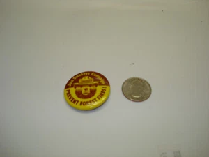 SMOKEY THE BEAR ~ BUTTON ~ NEW OLD STOCK ~ RARE FIND ~ TAKE A LQQK - Picture 1 of 1