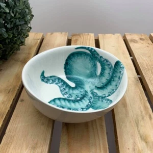 CUENCO DE CERÁMICA BASSANO 14 CM MOTIVO CAPRI DE ITALIA NUEVO - Imagen 1 de 6