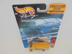 Autobús escolar Ward Burton #22 Caterpillar 1999 64th Hot Wheels diecast coleccionable - Imagen 1 de 12