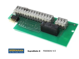 Hörmann SupraMatic E F600SAEV4.5 Anschlußplatine Elektronik Garagentorantrieb - Bild 1 von 3