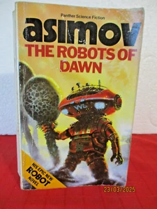 Isaac Asimov THE ROBOTS OF DAWN (Robot #3) pb 1986 CHRIS FOSS science fiction - Picture 1 of 5