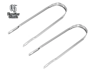 2 (TWO) OG Lowrider 16" Replacement Bicycle Chrome Fender Braces - Picture 1 of 1