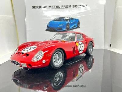 *** KYOSHO 08432B FERRARI 250 GTO 3RD LE MANS 1962 #22 ESCALA 1:18 *** Foto 1 de 4