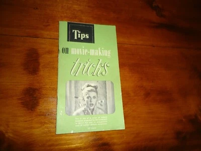 Folleto Bell & Howell de trucos para hacer películas Foto 1 de 4