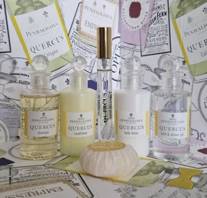 Penhaligons Quercus Gift/Travel Set Inc Quercus 10ml Travel Spray (Brand New) - Picture 1 of 5