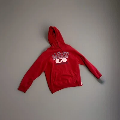 AE CO-1977 American Eagle Pullover Sudadera con Capucha Hombre’s XXL Rojo Foto 1 de 3