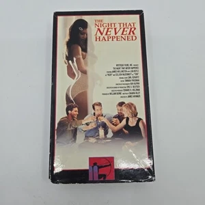 The Night That Never Happened (VHS, 1995)  Kira Reed,Lisa Boyle Rare Oop  - Picture 1 of 3