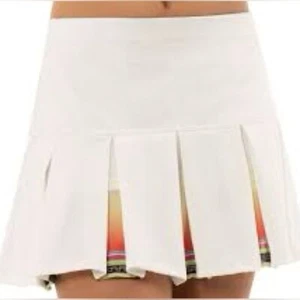 Lucky in Love Girls Rockin Rococo tennis Pleated Skirt skort Large 14 neon - Picture 1 of 9