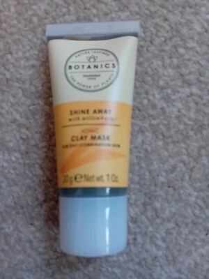Botanics Shine Away Clay Mask With Willow-bark 30g - Image 1 of 2