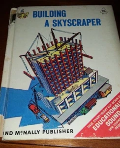 Vintage Book Building A Skyscraper Rand McNally 1980 - Picture 1 of 3