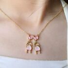 Gold Chain Girl/Boy Pendant Necklace All-match Collarbone Chain  Women