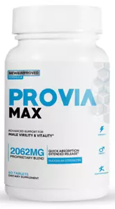 Provia Max, advanced support for male virility & vitality-60 Tablets - Picture 1 of 3