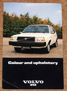 Volvo 343 1977 guía de colores y tapicería - Imagen 1 de 2