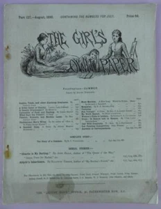 Girl's Own Paper August 1890 Containing The Numbers For July + Pears Soap Insert - Picture 1 of 1