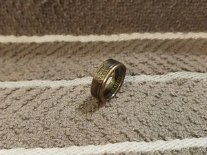 TEXAS  State  Washington Quarters coin ring  6  2004  clad - Picture 1 of 4