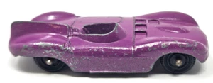 Vintage Tootsie Toy 1/64 Jaguar Purple LeMans Race Car Diecast! - Picture 1 of 6