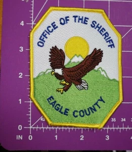 Eagle County Colorodo Sheriff-shoulder patch - Picture 1 of 2