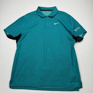 Camisa Polo Nike Tiger Woods Para Hombre L Verde Golf Dri-Fit ADV Jimmie Austin Course - Imagen 1 de 7