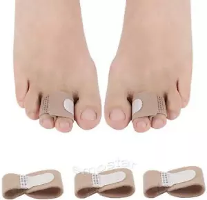 10 Stk Hammerzehen Bandage Zeh Schiene Für Hammerzeh Zeh Gebrochen Finger Hammer - Bild 1 von 10
