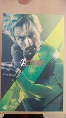 Figura Hot Toys MMS302 Quick Silver Age of Ultron sexta escala USADA Foto 1 de 2