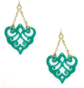 New Bellissima Filigree Hanging Drop Earrings - Picture 1 of 2