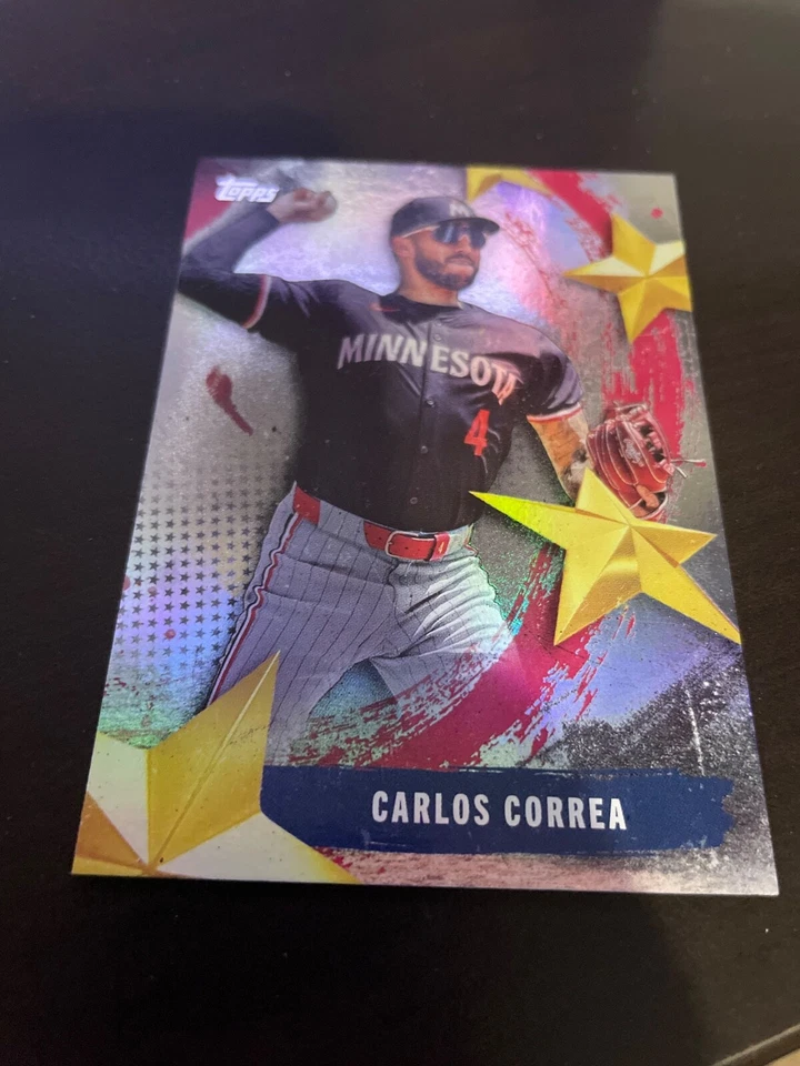2025 Topps Series 1 - Stars of Mlb Carlos Correa #SMLB-28 - Image 1 of 1