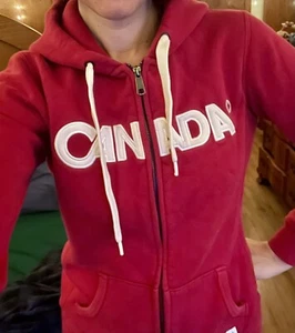 CANADA HBC OLYMPIC HOODIE SWEATER WOMEN'S Small - Picture 1 of 4