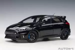 1/18 AUTOart Ford Focus RS - 2016 - czarny (shadow black) - 72952 - Zdjęcie 1 z 3