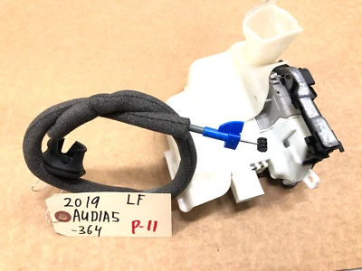 AUDI A5 S5 RS5 2018-2024 conductor izquierdo cerradura puerta delantera pestillo actuador OEM Foto 1 de 4