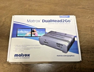 Matrox DualHead2Go Digital ME - D2G-DP2D-MIF - Silver - Picture 1 of 4