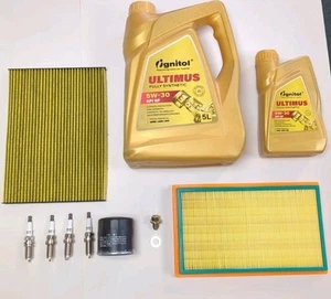 Full Service Kit For Nissan Serena C25 05 To 10 Engine Oil Filters Spark Plugs - Picture 1 of 19